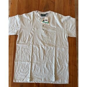 White Sierra Men's 3 Beige Button Short Sleeve Size XL